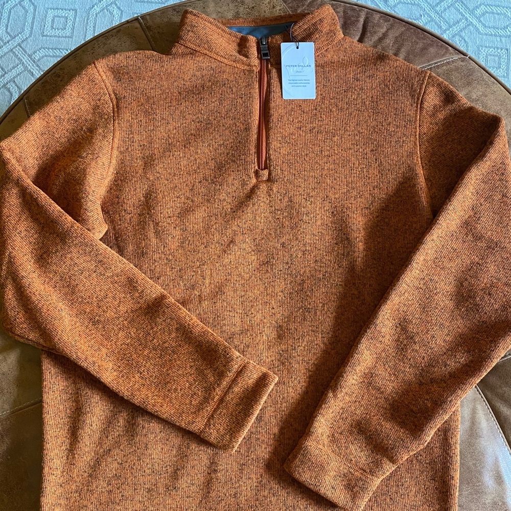 Peter Millar Crown Fleece Quarter-Zip Pullover - Picture 6 of 9